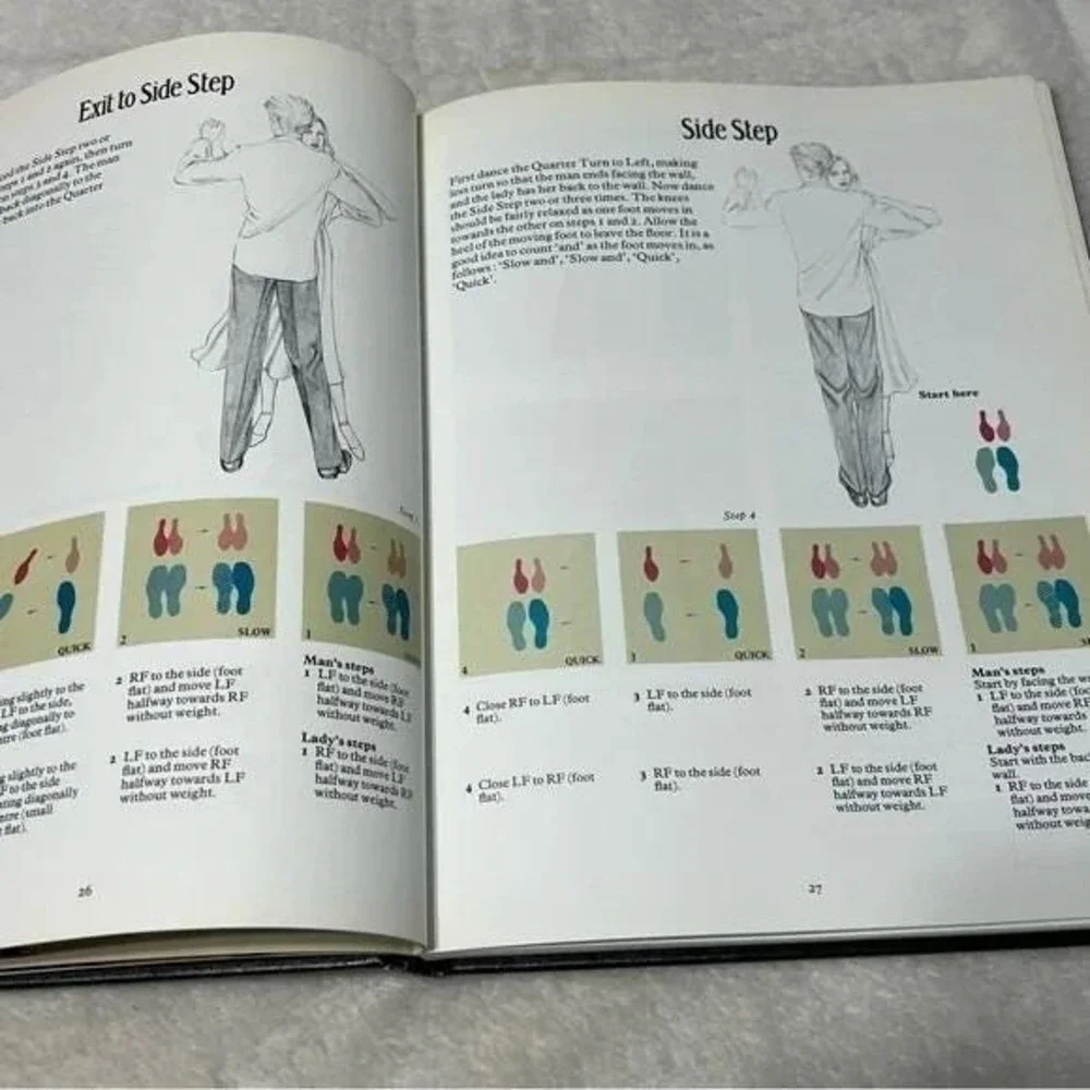 Lets Go Dancing Elizabeth Romain Vintage Hardcover Book 1979